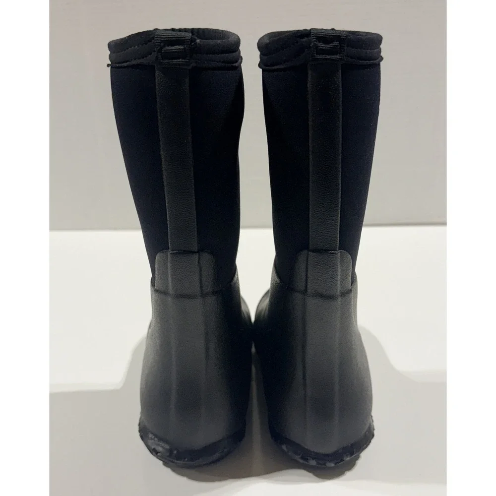 BOGS K Range - Kids Waterproof Boots - Black Neo-Tech Insulated - Youth Size 3